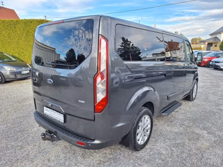 Ford Tourneo Custom 320 L2 9-Sitzer AHK Klima V+H TÜV+Zahnriemen NEU - bilder 3