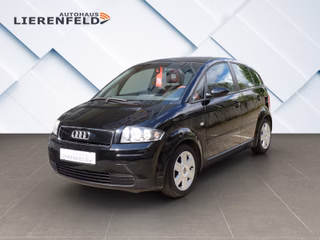 Audi A2 1.4 TDI Leder Rot Panorama nur 105 Tkm - bilder 1