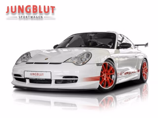 Porsche 996 GT3 RS +deut.FZG+Top+Weiß/Rot+Supersprint - foto 1