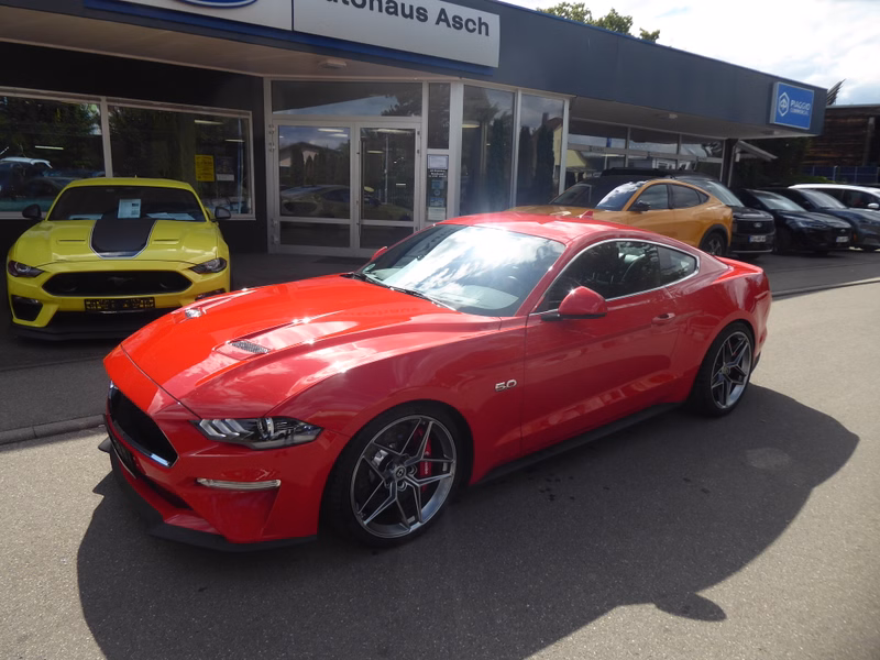 Ford Mustang GT Kompressor, Klappenanlage, Gewindefahrwerk Verkauf im Kundenauftrag