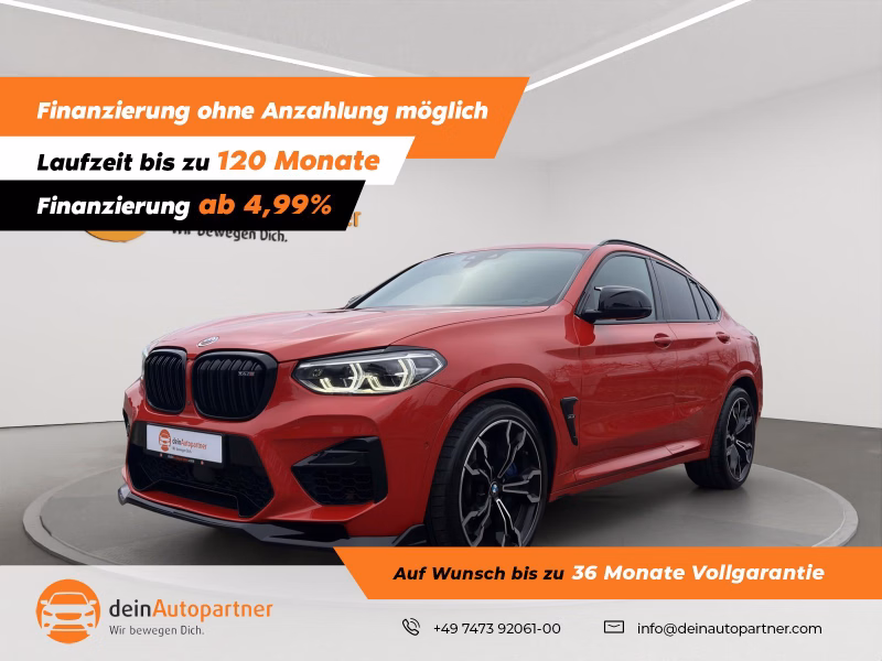 BMW X4 M Competition HUD LEDER NAVI RFK LED HDC