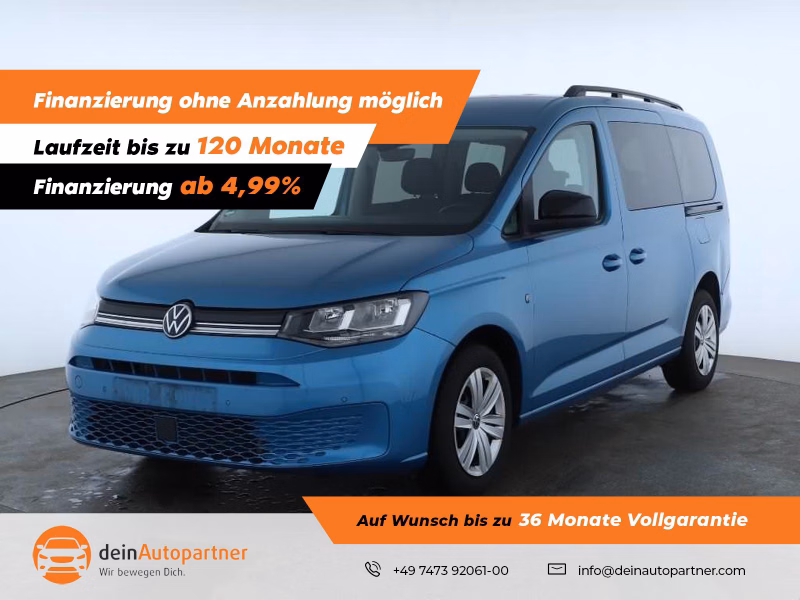 Volkswagen Caddy Maxi Life 2.0TDI NAVI/AHK/LANE/7-SITZER/SHZ/PDC/DAB