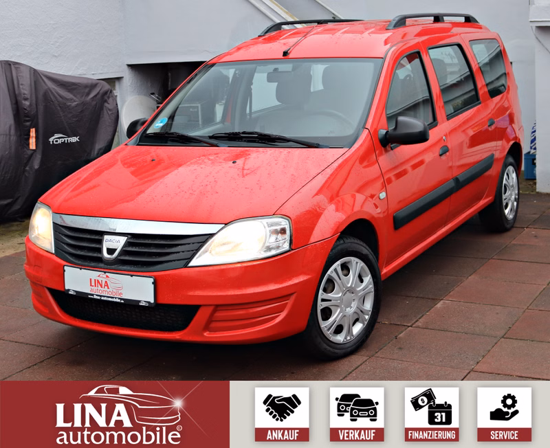 Dacia Logan 1.5 dCi 2.HAND KLIMA AHK Servo TÜV 09.2026