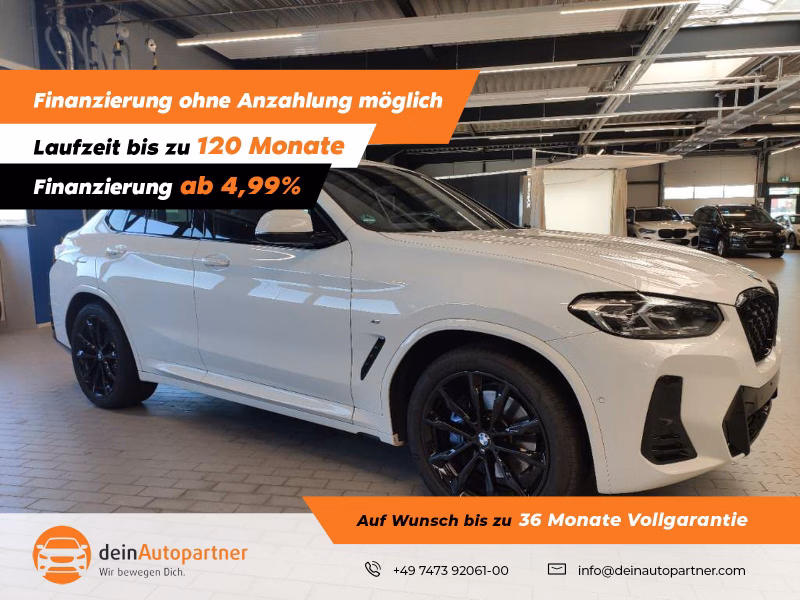 BMW X4 xDrive30d M Sport Leder AHK StandHzg. Dr.Ass.