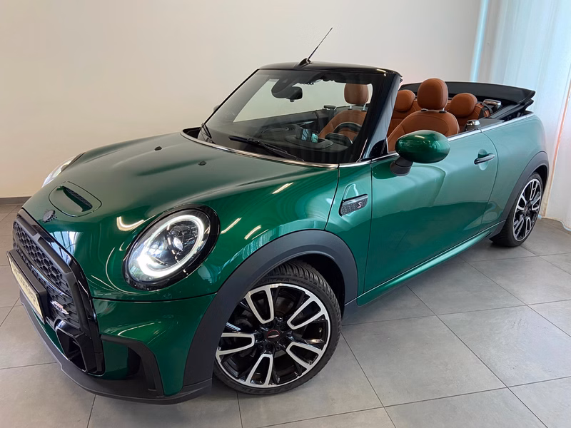 MINI Cooper S Cabrio JCW TRIM LEDER HEAD UP HARMAN
