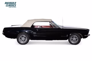 1967 Ford Mustang V8 black & red - sehr schöner Zustand