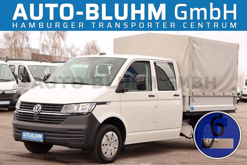 Volkswagen T6.1 2.0-TDI Doka Plane + Standhzg Klima 6-Sitze