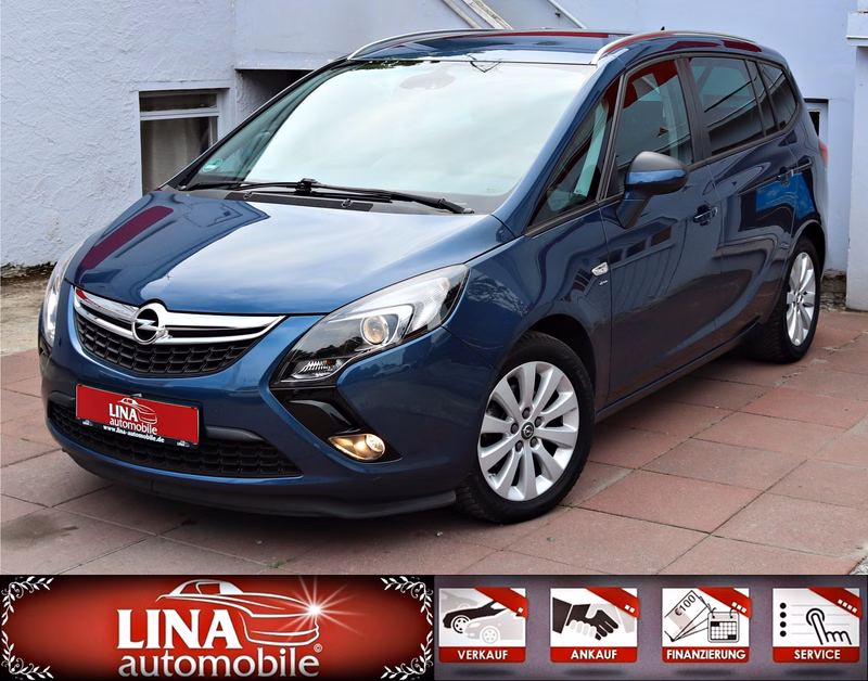 Opel Zafira 7-Sitzer NaviDVD Kamera AHK Lenkradhzg