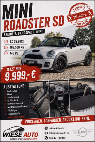 MINI Cooper SD Roadster Gebrauchtwagen Kaufen