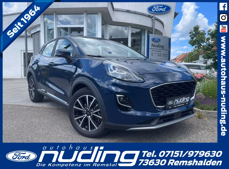 Ford Puma 1.0 EcoBoost Hybrid Aut. Titanium Navi/RFK