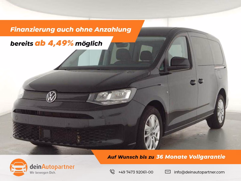 Volkswagen Caddy Maxi DSG 7 Sitzer AHK Navi PDC ACC