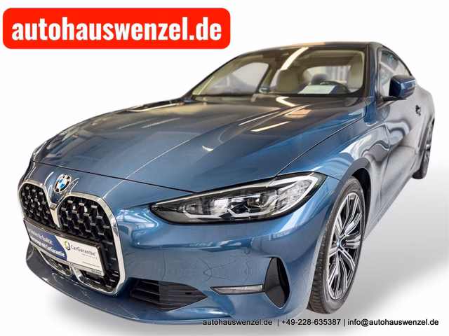 BMW 420 d Coupé LEDER SCHIEBEDACH DISTRONIC AHK LED Gebrauchtwagen Kaufen | EZ 06/2021