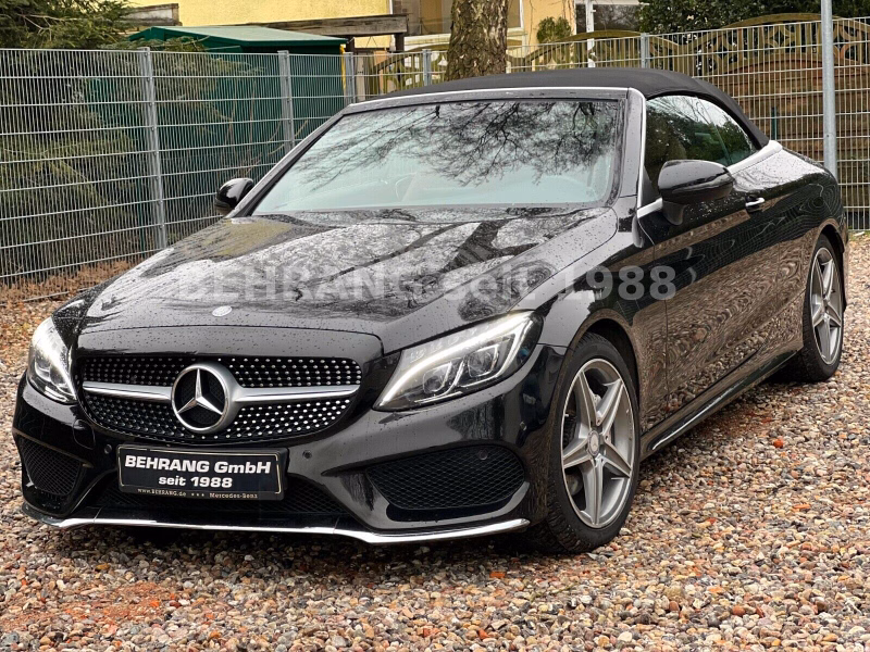 Mercedes-Benz C220d Cabriolét AMG LINIE *9GANG*MOD.2017*KAMERA