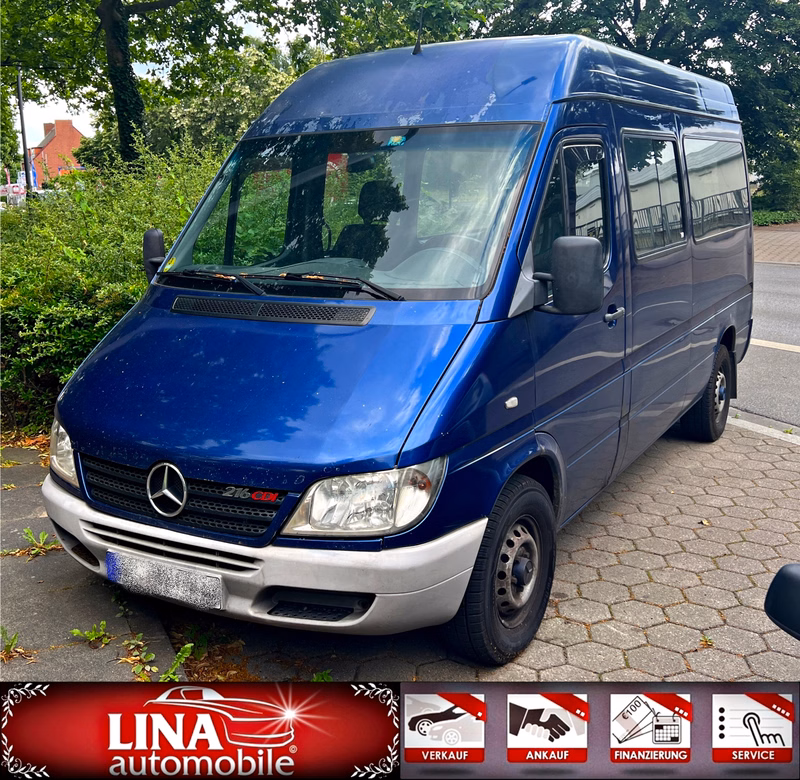 Mercedes-Benz Sprinter 216 CDI LANG+HOCH 10-SITZE StandHzg