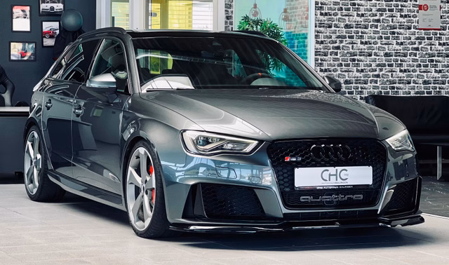 Audi RS3 Sportback quattro|B&O|RS-Sitz.|PANO|KAMERA|ACC Gebrauchtwagen Kaufen | EZ 04/2016 | Preis 38.490 €
