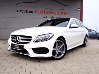 Mercedes-Benz C 400 T 4Matic AMG|AHK|NAV|LEDER|PANO|RFK|STANDHEIZUNG Used vehicle for sale | First registration 07/2015 | Price 25.990 €