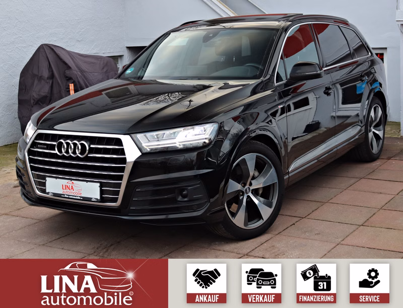 Audi Q7 3.0 TDI Quat. S-Line 7Sitz StandHz PANO LUFT