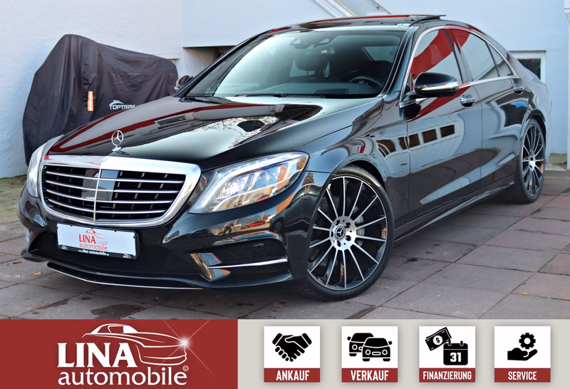 Mercedes-Benz S 350 d AMG StandHz Pano Burme Soft HUD ACC 360°