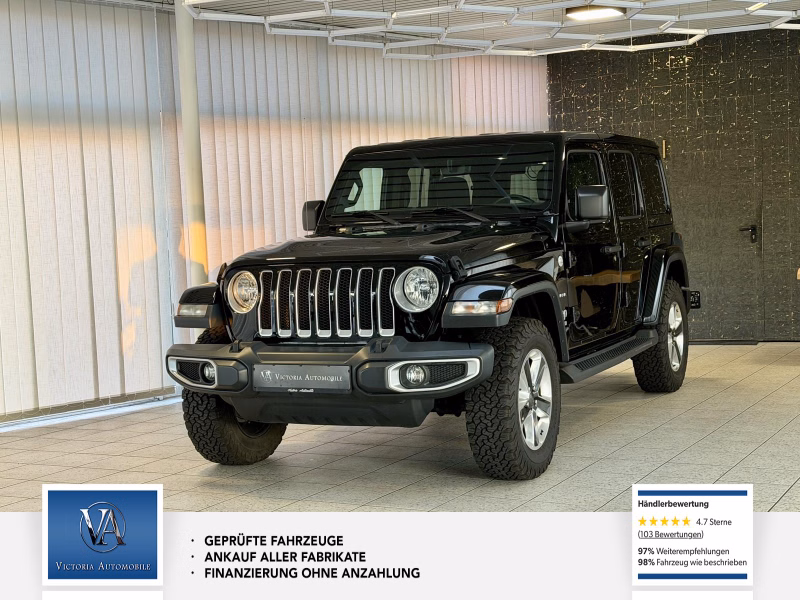 Jeep Wrangler / Wrangler Unlimited Sahara 1 Hand. Mega Ausstattung: Unfallfrei. Scheckheft . USA Halter in DE Gefahren.