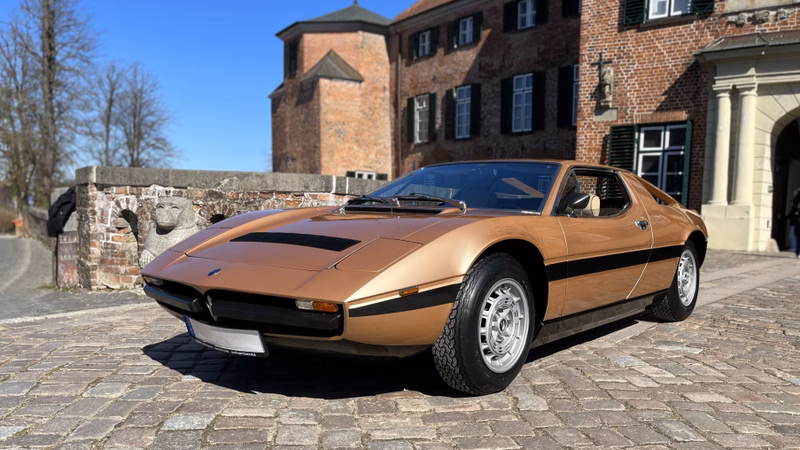 Maserati Merak 2000 GT V6, 15000 km inkl. Gutachten