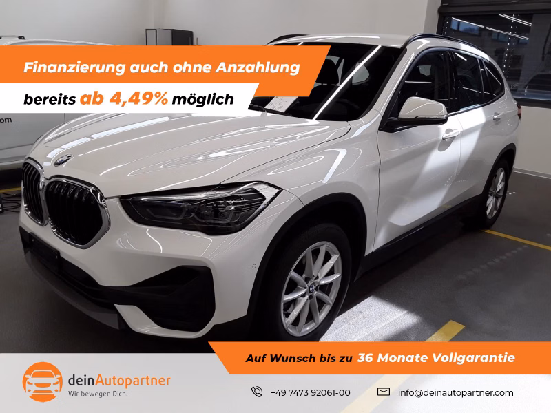 BMW X1 xDrive18d Navi plus AHK HuD Dr.Ass. Rfk PDC LED