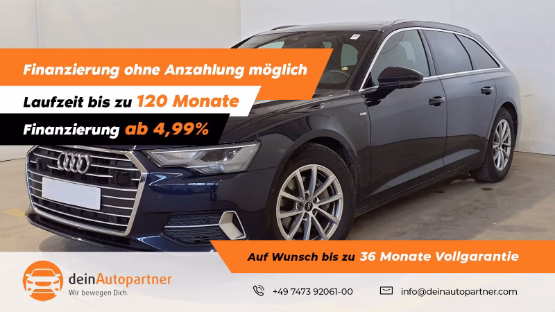 Audi A6 Avant 40 TDI S Line LED/LEDER/PANO/RFK/ACC/SIDE/LANE
