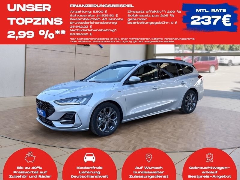 Ford Focus ST-Line X 1.0 155PS Aut.aAHK/LED/Kamera/Winterp.   **