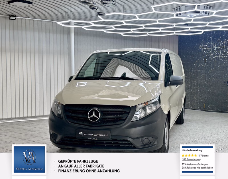 Mercedes-Benz Vito Kasten, 109/110/111/114 CDI FWD extralang 1 Hand, Tempomat, Scheckheft,