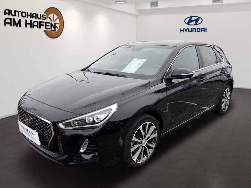 Hyundai i30 Intro Navigation 1.Hand Checkheft 8fach