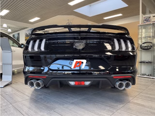 NPM18E1	Ford Mustang ab 2018 - Edelstahl Endrohre 4 x 100 mm. Eintragungsfrei