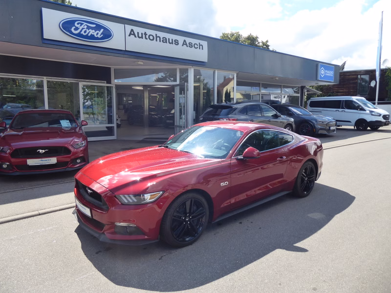 Ford Mustang GT mit Asch Klappenauspuffanlage