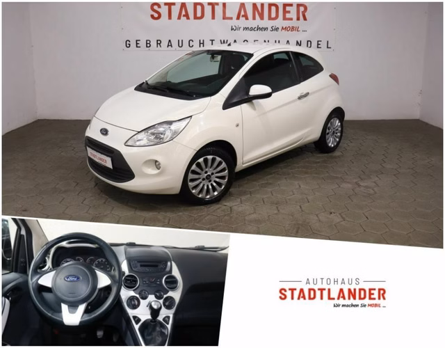 Ford Ka 1.2 Titanium / Klima / PDC hinten / Allwetter Used vehicle for sale | First registration 09/2011 | Price 3.880 €