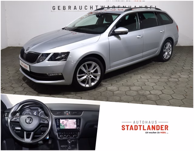 Skoda *AP bis zum 07.07.23* Octavia Combi Clever Klimaautomatik / Sitzheizung / Alu Used vehicle for sale | First registration 01/2019 | Price 12.490 €