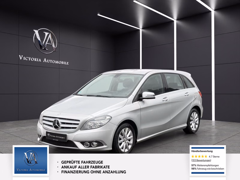 Mercedes-Benz B 200 1 Hand Geplegt Tempomat Anhängerkupplung schwenkbar Navigation