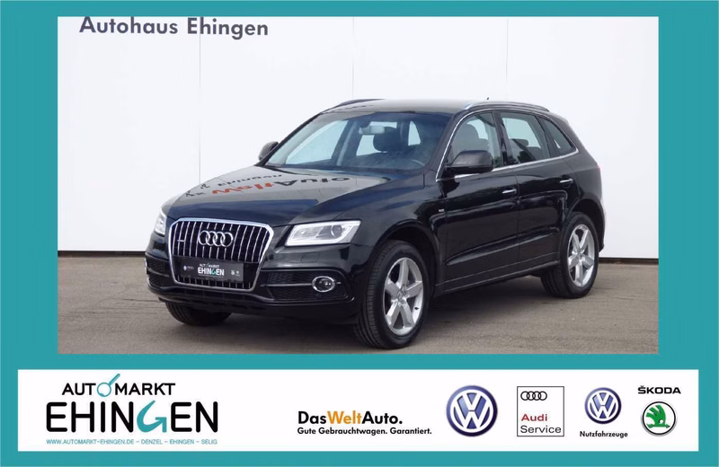 Audi Q5 2.0 TDI quattro S-Tronic S Line Navi AHK Xenon   S  Xen
