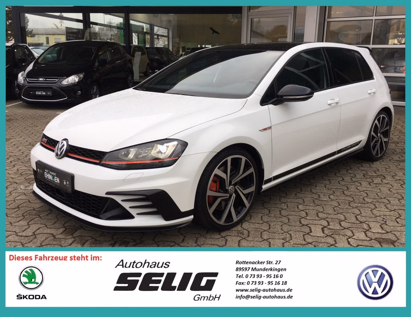 Volkswagen Golf VII 2.0 TSI BMT GTI Clubsport, 19" Alu, Schalensitze, Navi Pro, ...
