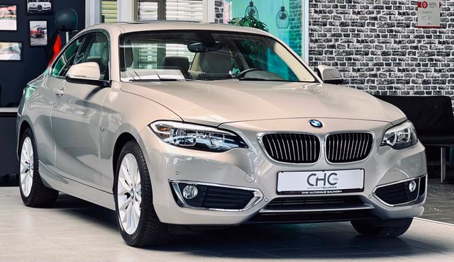 BMW 220i Luxury Line KAMERA|SHZ|PDC|TEMP.|S.DACH Gebrauchtwagen Kaufen | EZ 10/2015 | Preis 18.850 €