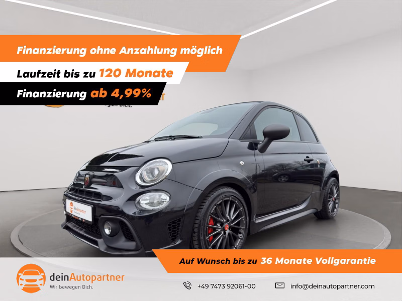 Abarth 595C 595 C Competizione NAVI/BI-XENON/LEDER/KLIMA/DAB