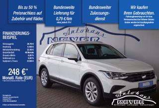 Volkswagen Tiguan Jahreswagen Kaufen