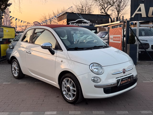 Fiat 500C 1.2 8V Sole C+Klima*Verdeck Rot*Alu*Euro6* - foto 1