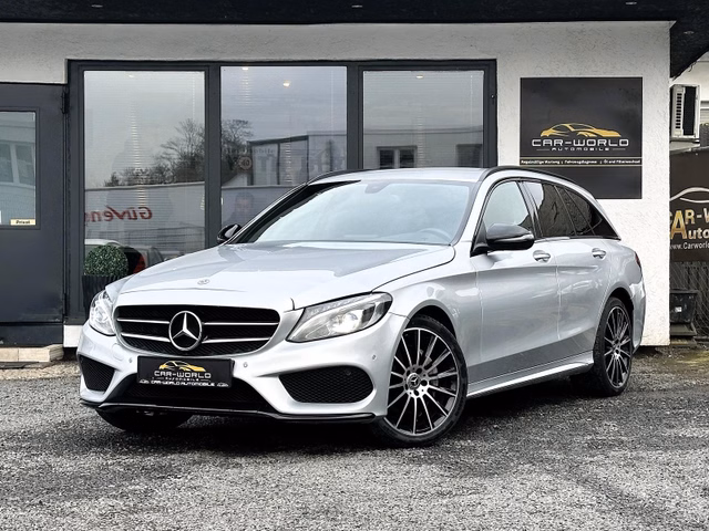 Mercedes-Benz C 180 T CGI Amg Line Night Paket Garantie Navi Leder LED Gebrauchtwagen Kaufen | EZ 10/2017