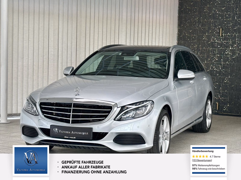 Mercedes-Benz C 220 T BlueTec / d 1 Hand Scheckheft Panorama TÜV neu