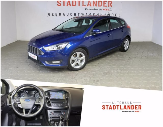 Ford Focus 1.5 EcoBoost Titanium / Xenon / Navi Gebrauchtwagen Kaufen | EZ 06/2015 | Preis 13.590 €