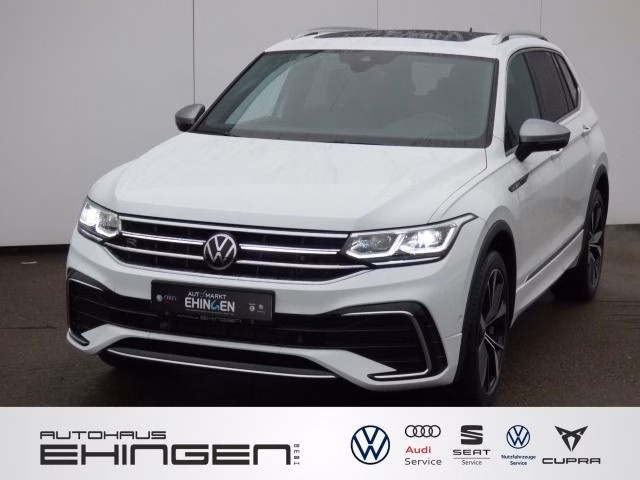 Volkswagen Tiguan Allspace R Line 2.0 TDI DSG 4Motion 7 Sitze Panorama AHK ACC Matrix Navi