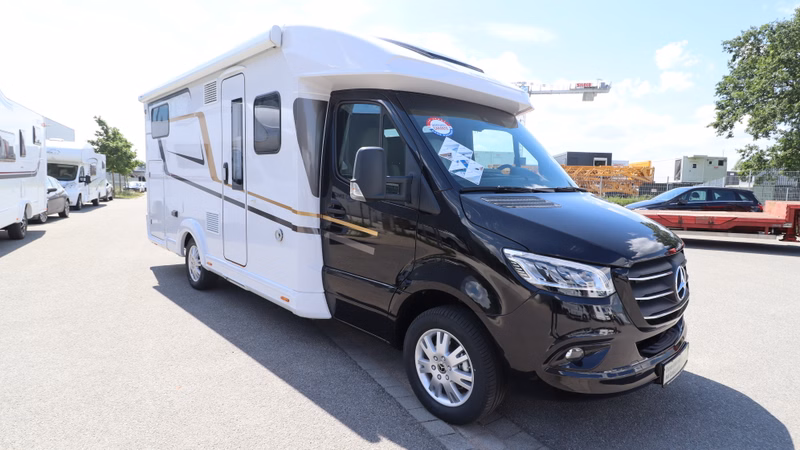Eura Mobil Profila T 726 EF MondialPlusS Mod.24 Hubbett AHK Fahrassitent