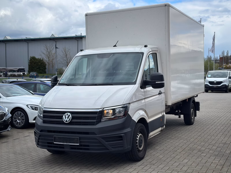 Volkswagen Crafter Pritsche Koffer 35 lang FWD