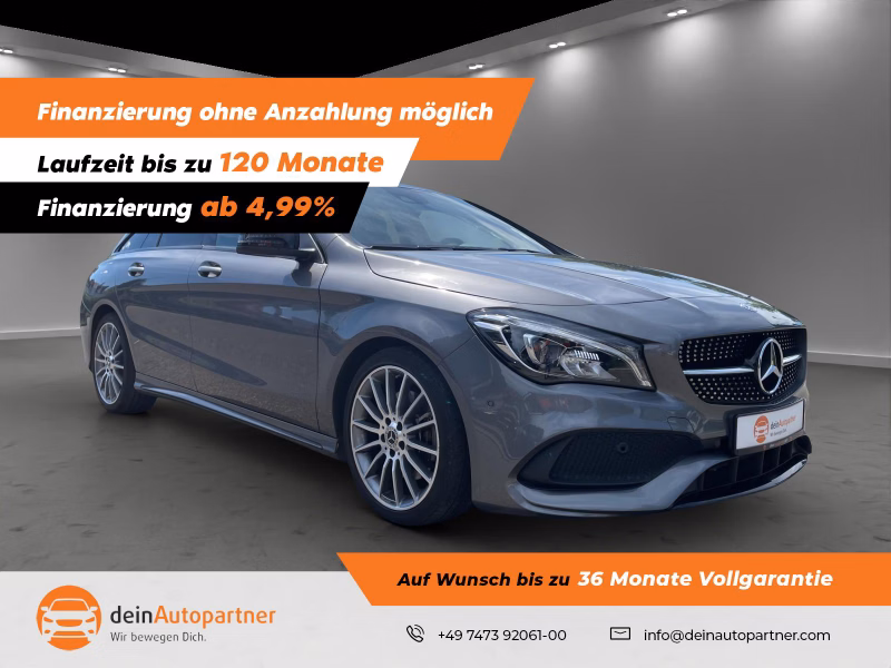 Mercedes-Benz CLA 250 Shooting Brake 4M AMG Night Leder Navi LED H&K