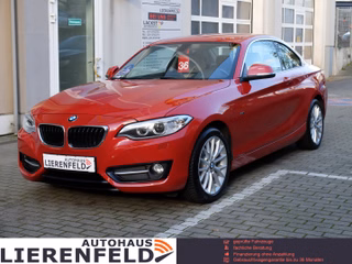 BMW 220 d Coupe Automatik Leder nur 45 Tkm - фото 1