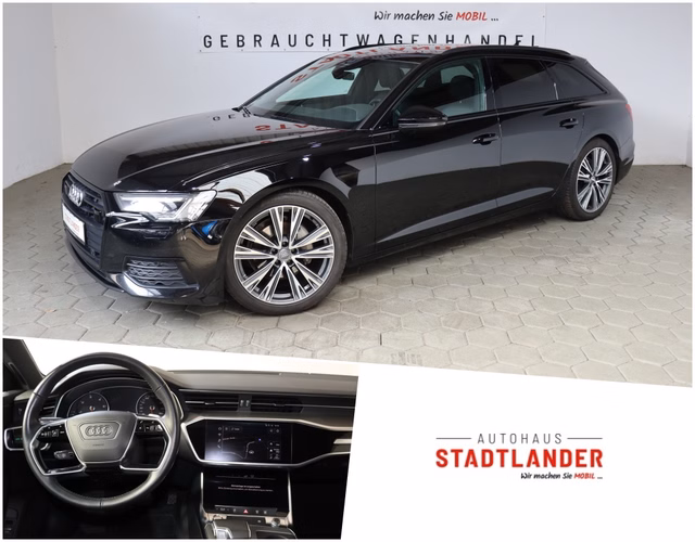 Audi Aktionspreis bis zum 02.05.23 A6 Avant 40 TDI design Matrix LED / Pano / Navi Used vehicle for sale | First registration 02/2019 | Price 25.990 €