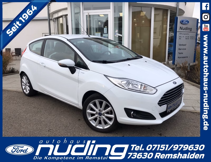 Ford Fiesta 1.0 EcoBoost Titanium Navi / AHK / Klima